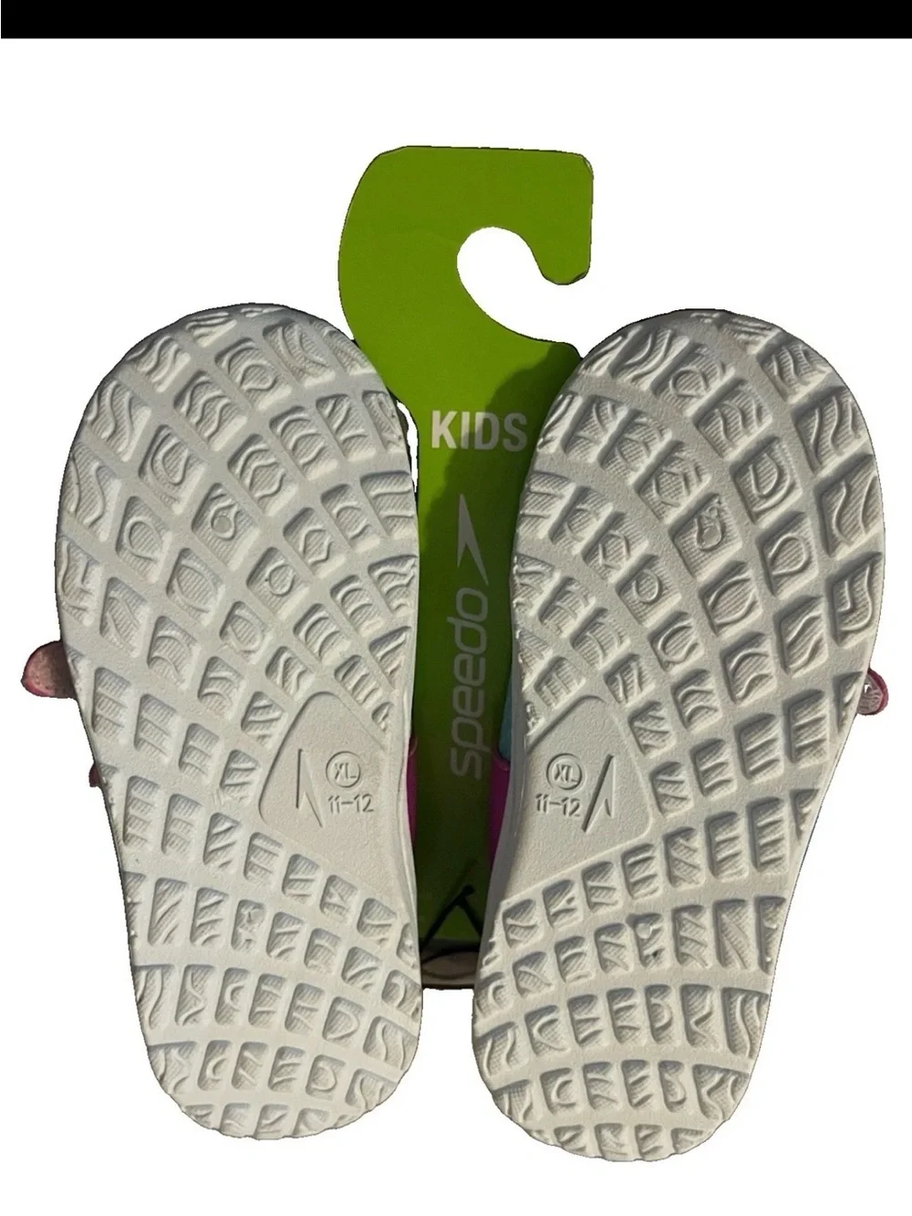 Speedo Shore Explorer 2.0 Kids Water Shoes Teal Blue Pink Size XL 11-12 NEW